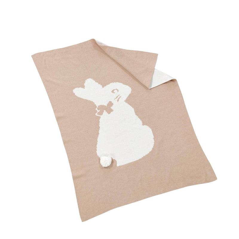 Peter Rabbit Signature Collection - Flopsy Bunny Knitted Blanket & Soft Toy Gift Set