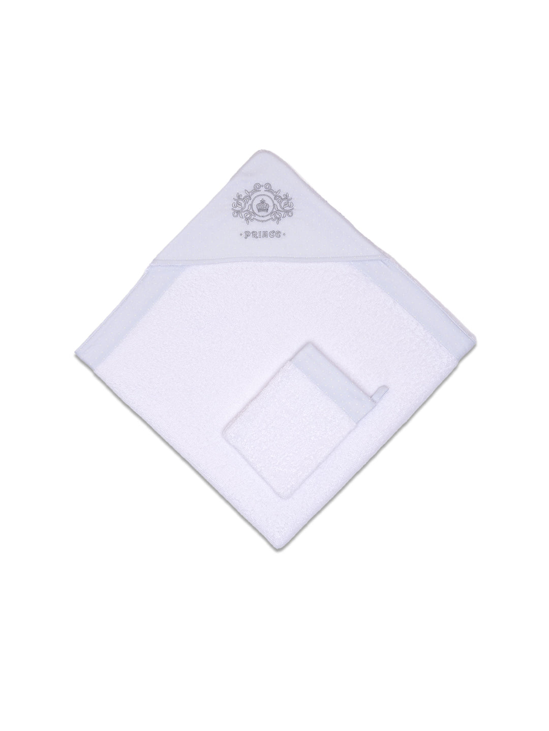 Funnababy Hooded Towel Set - Prince