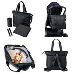 Bababing Moda Tote Changing Bag - Black