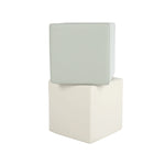 CuddleCo Soft Play Cubes 2 Piece - Sea Salt & Pebble