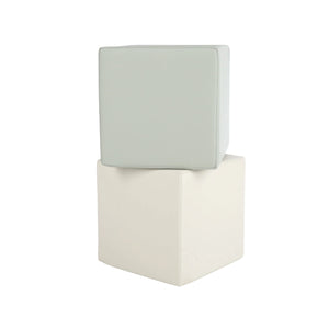 CuddleCo Soft Play Cubes 2 Piece - Sea Salt & Pebble