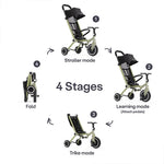 smarTrike Wonder Stroller Trike - Light Olive