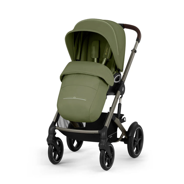 Cybex Talos S Lux 10-Piece Cloud G Travel System Bundle - Moss Green