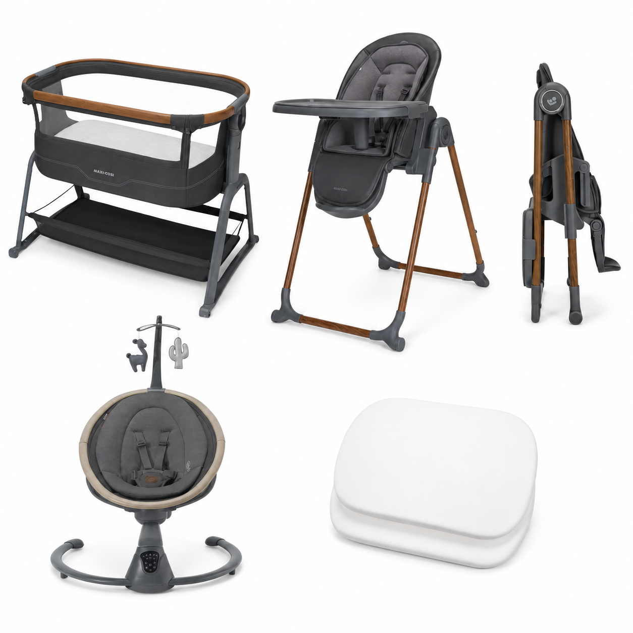 Maxi-Cosi Complete Home Bundle - Graphite