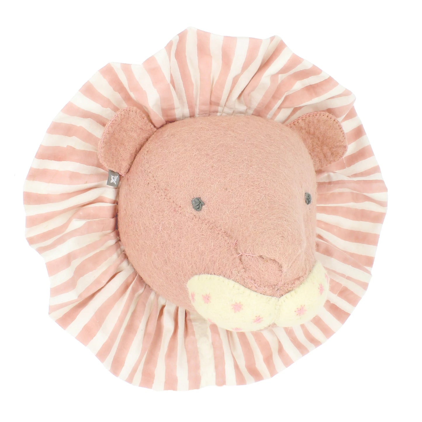 Fiona Walker Lion with Vintage Ruff Head Mini - Pink
