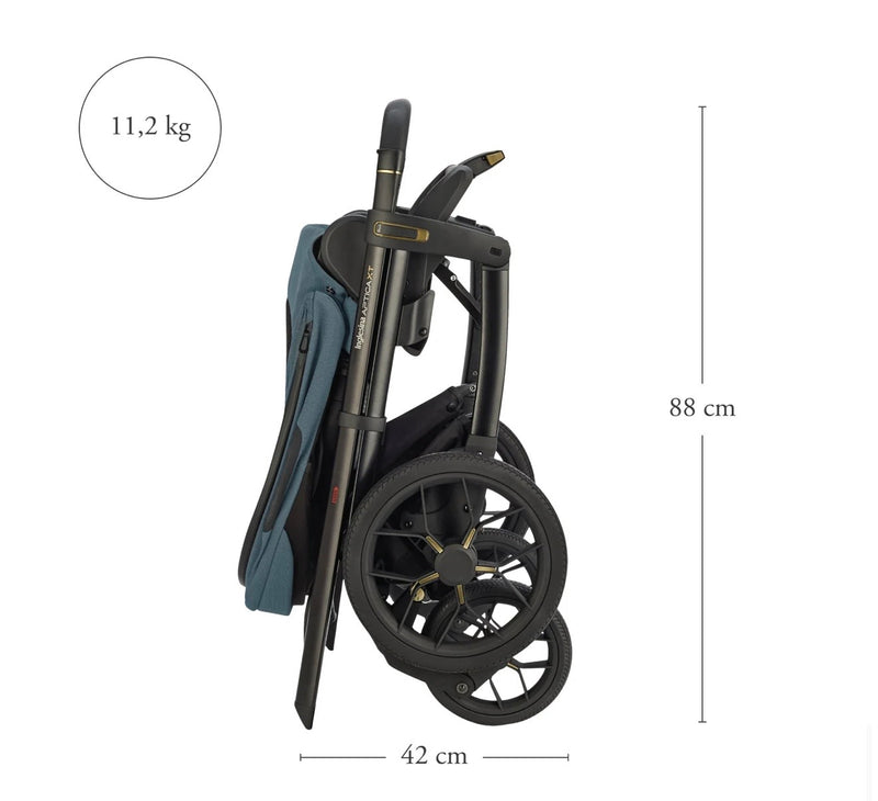 Inglesina Aptica XT Quattro 4in1 Travel System - Himalaya Blue (2026 Model)