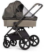 Venicci Upline2 Pushchair, Carrycot + Accessories Travel System Bundle - Special Edition Powder