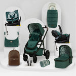 Cosatto Wow 3 Special Edition All Stage Family Rotate & Recline 2 Base Bundle - Wildwood