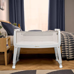 SnuzPod Studio Bedside Crib - Paris (White)