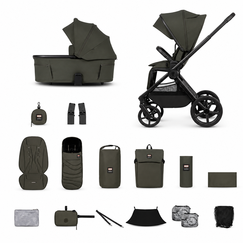 Hunter x Venicci Special Edition Upline3 2in1 Essential Bundle - Dark Olive