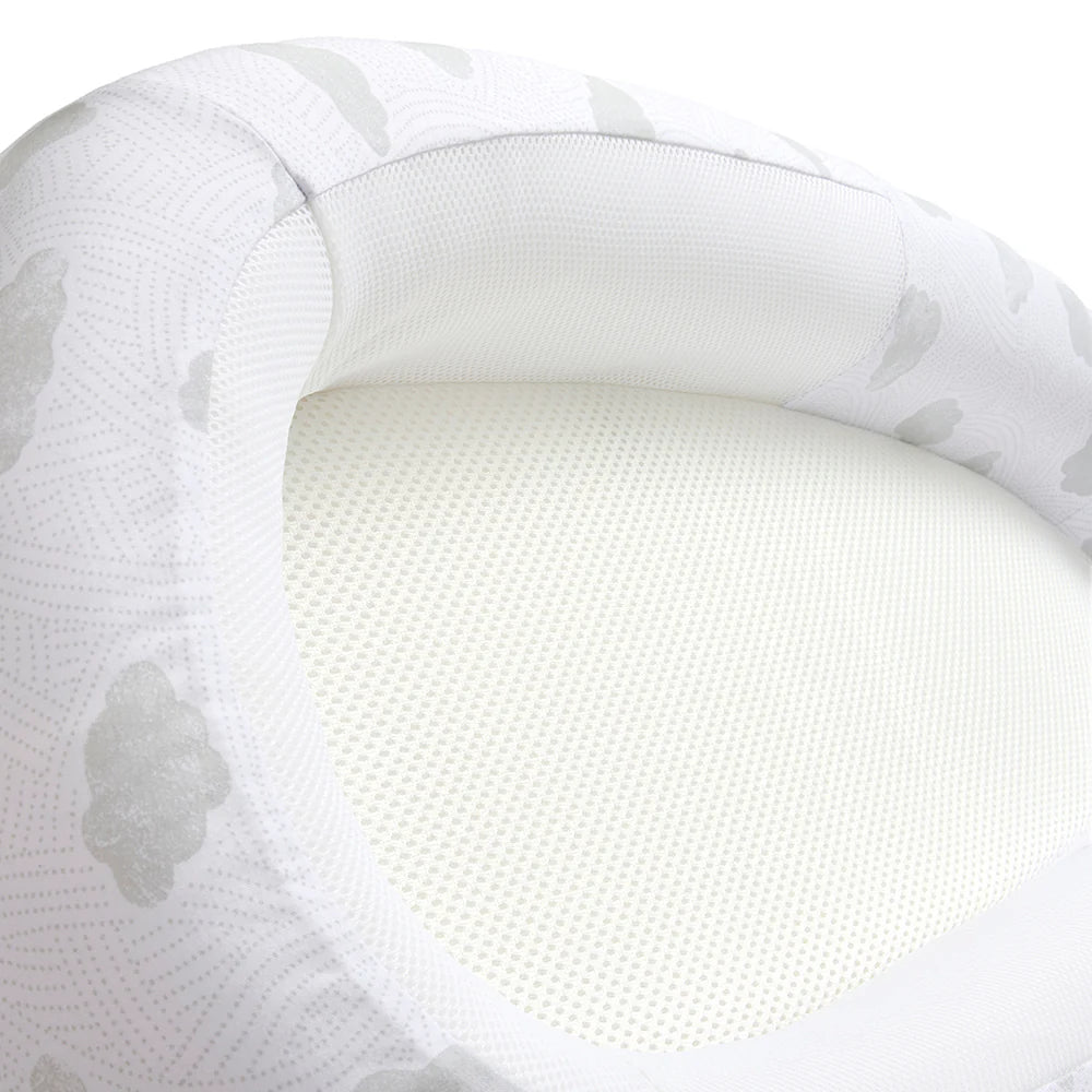 Purflo Sleeptight Baby Bed - Cotton Clouds