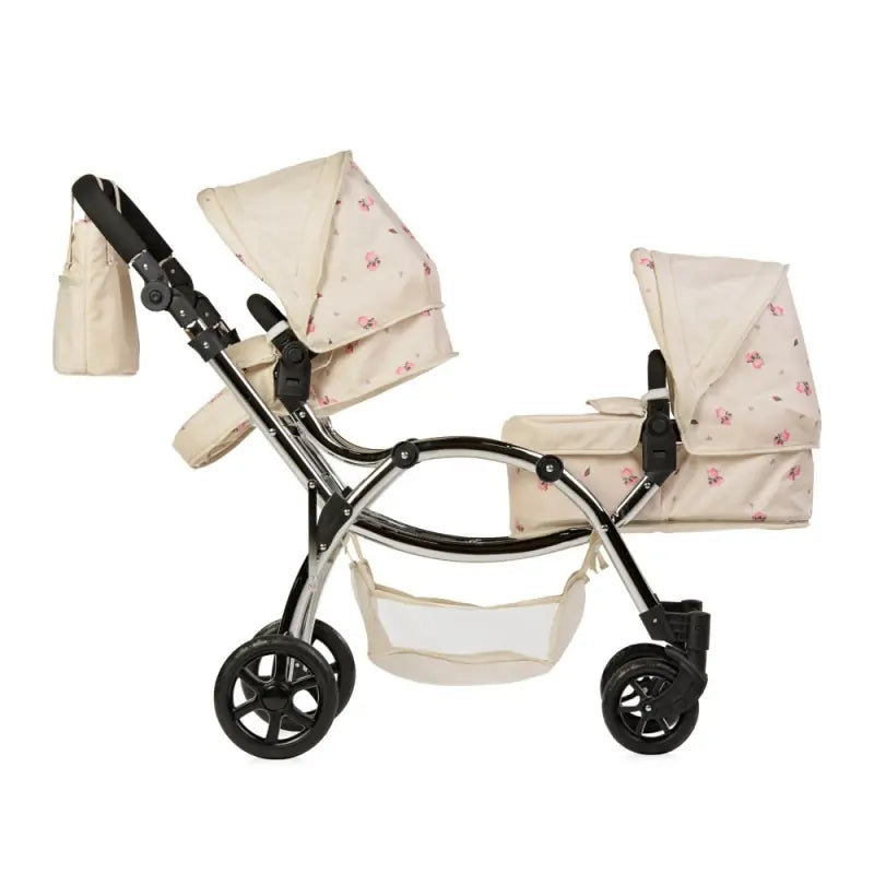 Roma Darcie Twin Dolls Pram - Cream