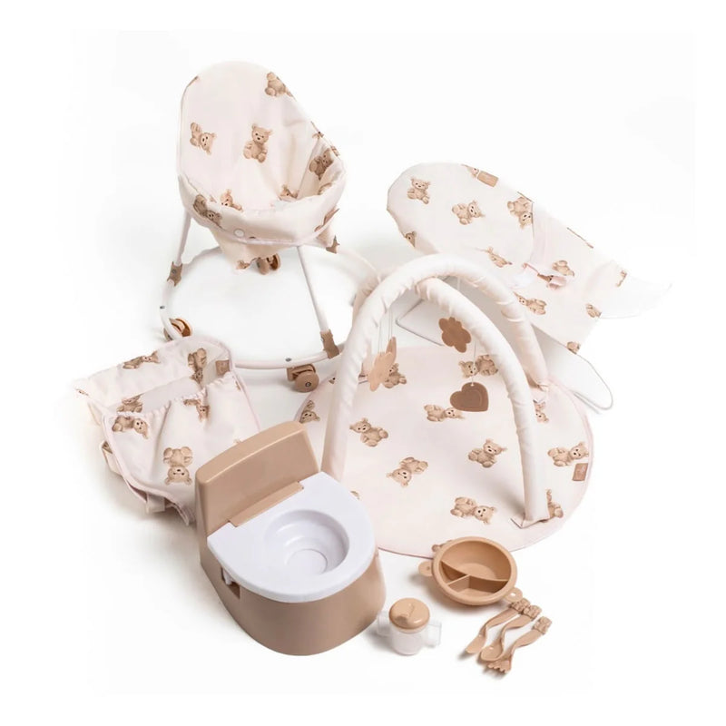 Roma Teddy Single Dolls Pram Everything Bundle