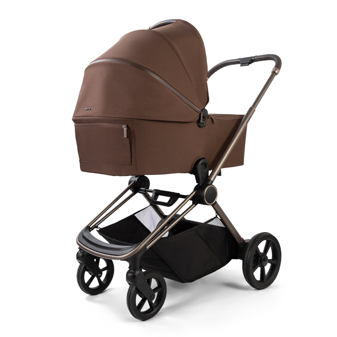 Redkite Push Me Cruise Complete Essentials Baby Bundle Inc Spin Base - Chestnut