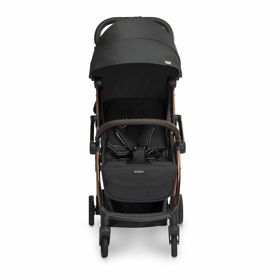 Leclerc Influencer Stroller - Black/Brown