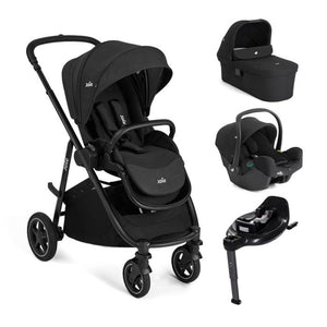 Joie Versatrax On The Go I-Snug 2 Car Seat + 360 Base Travel System Bundle - Raven