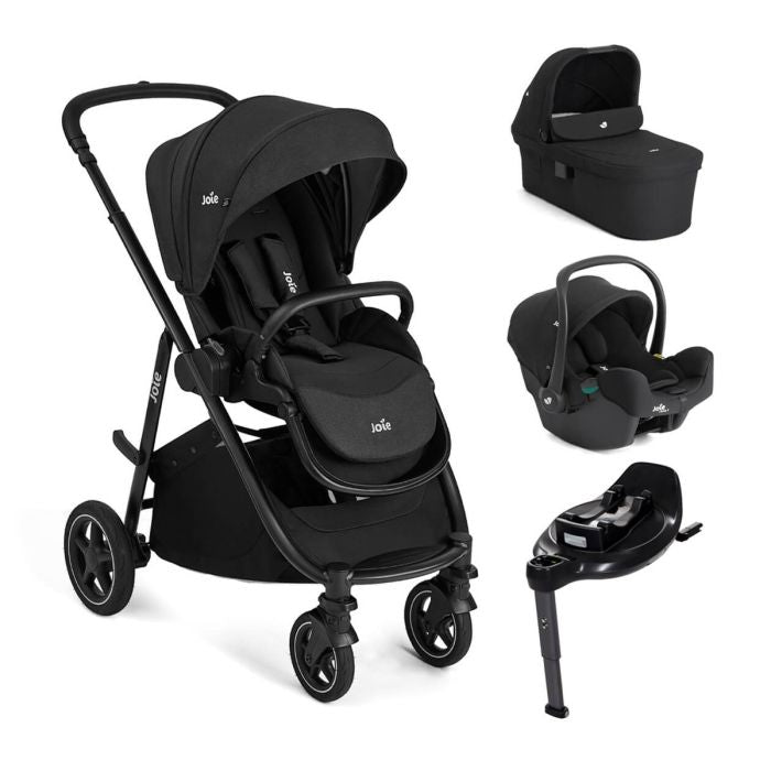 Joie Versatrax On The Go I-Snug 2 Car Seat + 360 Base Travel System Bundle - Raven