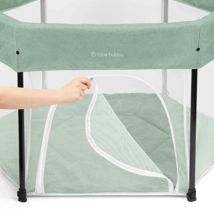Ickle Bubba Fiesta Pop Up Play Pen - Sage Green
