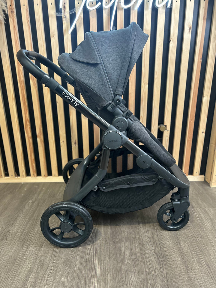 PRE LOVED iCandy Orange3 Pushchair Bundle - Slate Grey Marl