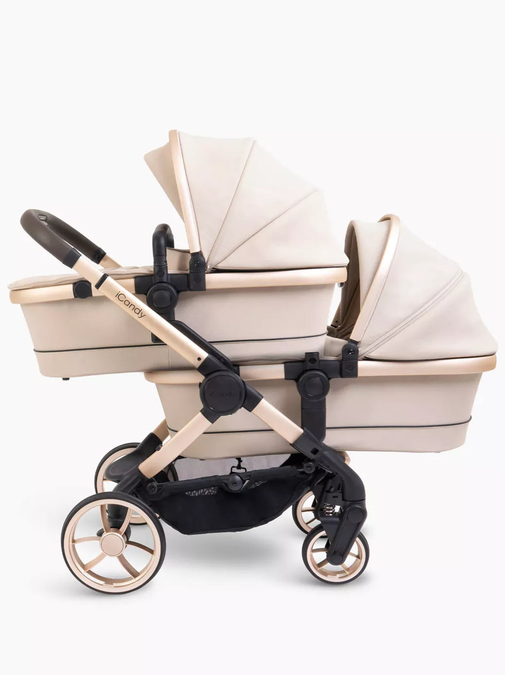 iCandy Peach 7 Twin Pushchair - Biscotti