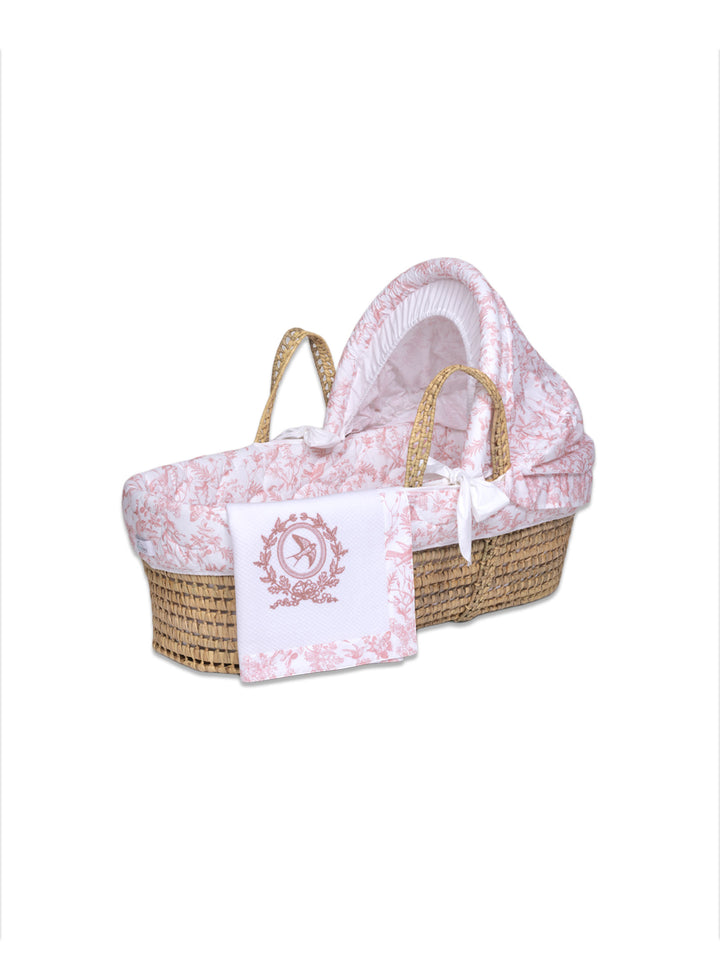 Funnababy Hummingbird Moses Basket Bundle