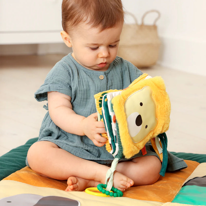 Little Big Friends 2in1 Soft Activity Book - Jungle