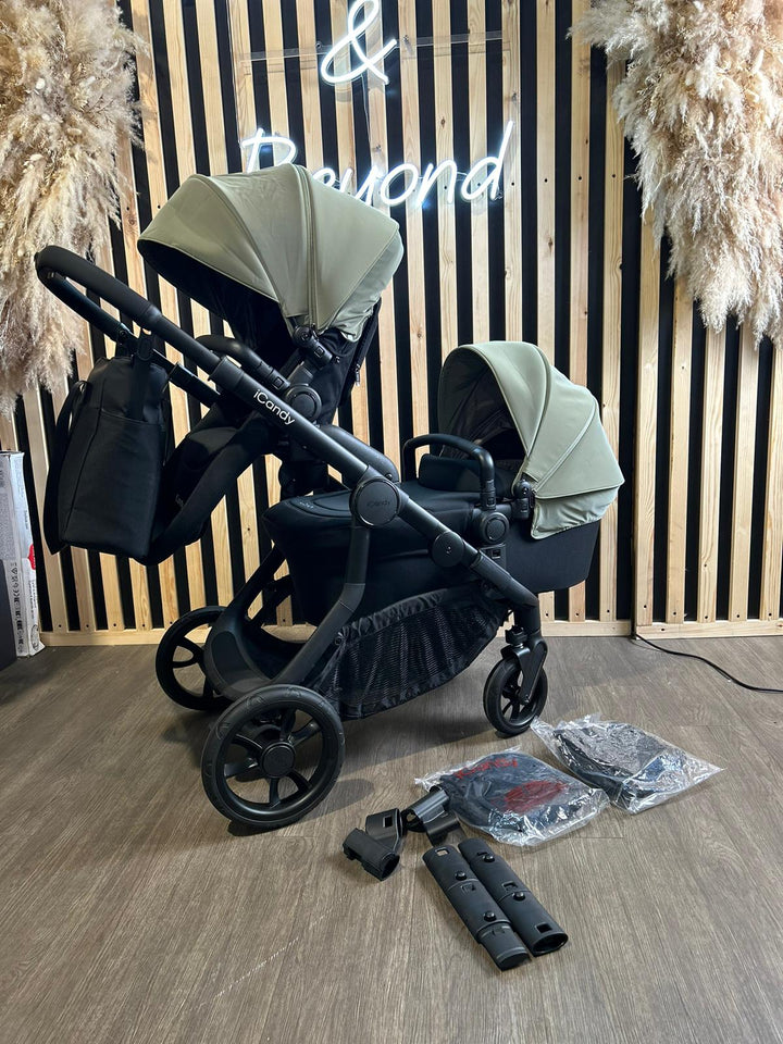 EX DISPLAY iCandy Orange 4 Pushchair Bundle - Pistachio