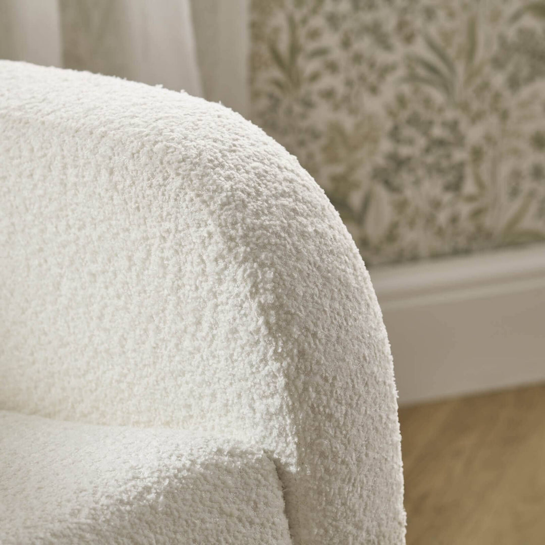 Cuddleco Etta Nursing Chair - Boucle Off White