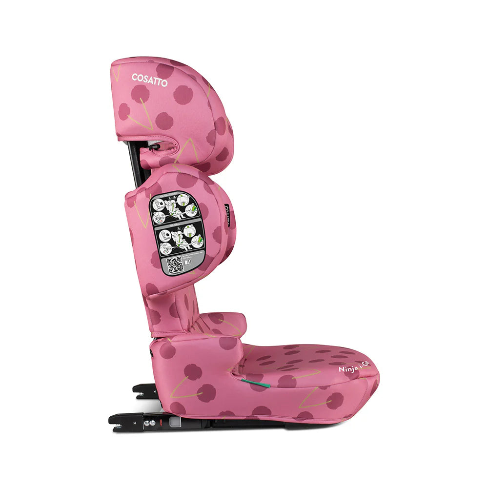 Cosatto Ninja i-Go R129 Travel Car Seat - Cherry Pie