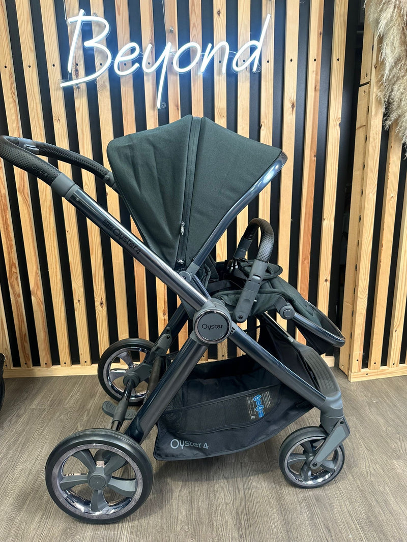 EX DISPLAY Babystyle Oyster4 Pram + Pushchair - Black Olive