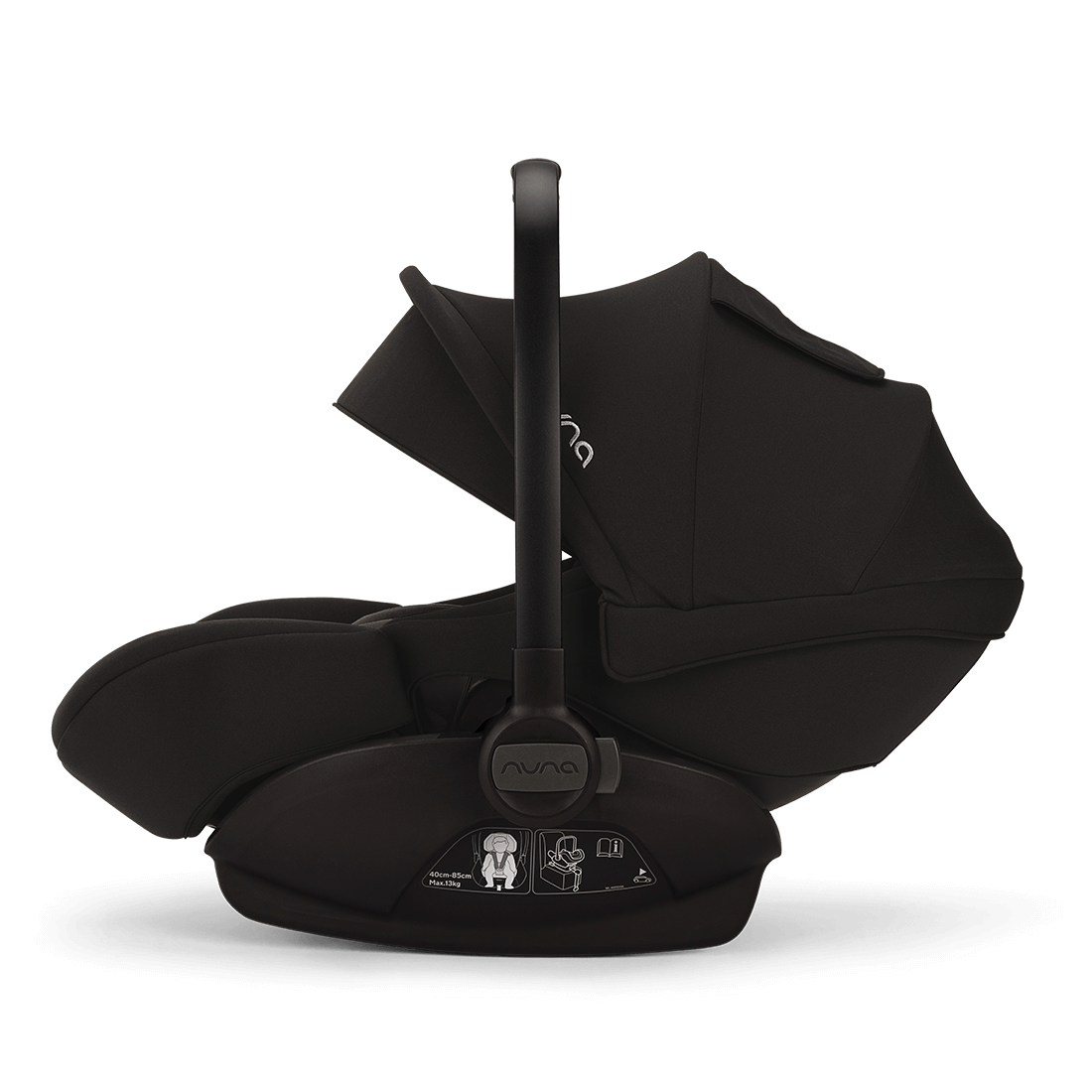 Nuna DEMI Next, ARRA NEXT + Accessory Travel System- Caviar