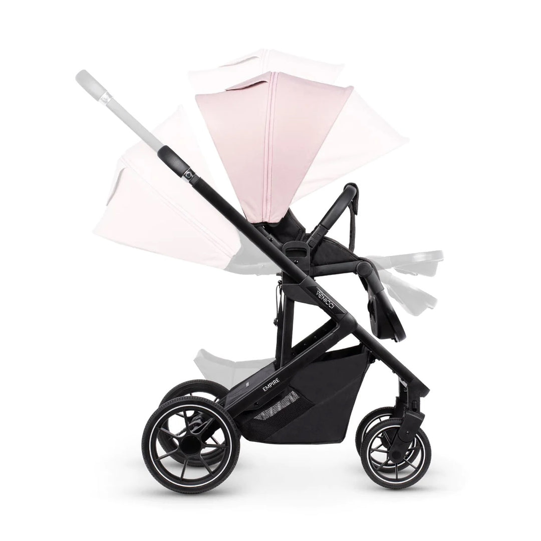 Venicci Empire 3 in 1 Complete Travel System Bundle - Silk Pink