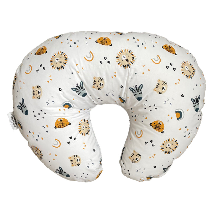 Cuddles Collection 4-in-1 Nursing Pillow – Rainbow Safari
