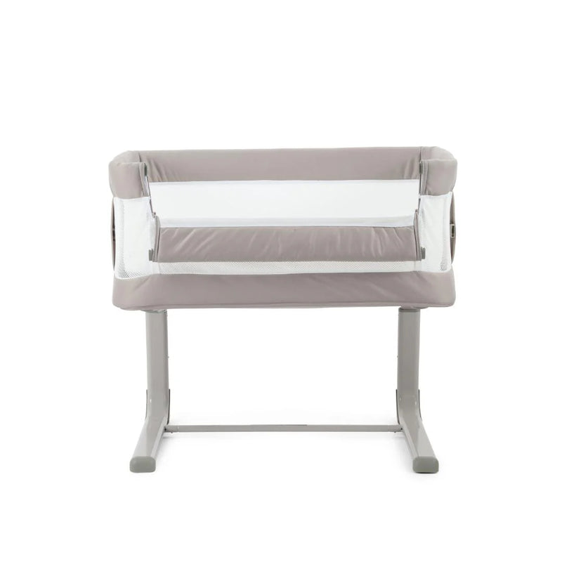 Oyster Drop Side Wiggle Crib Co-Sleeper - Stone