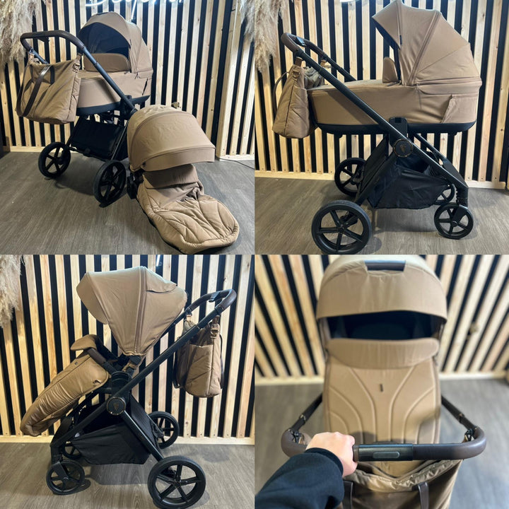 EX DISPLAY Venicci Claro 2in1 Pram & Pushchair - Caramel