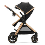 Kinderkraft Esme Pro 3in1 Travel System With Mink Pro2 Car Seat - Pure Black