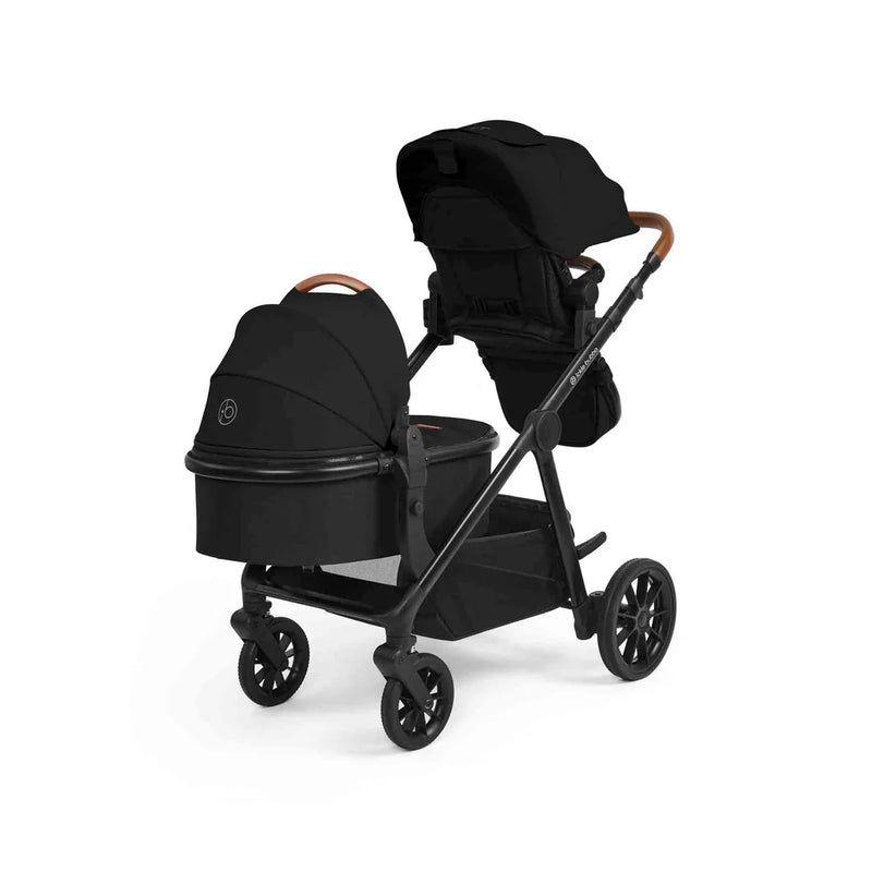 Ickle Bubba Virgo Twin 18 Piece Nimbus Car Seat Bundle - Black