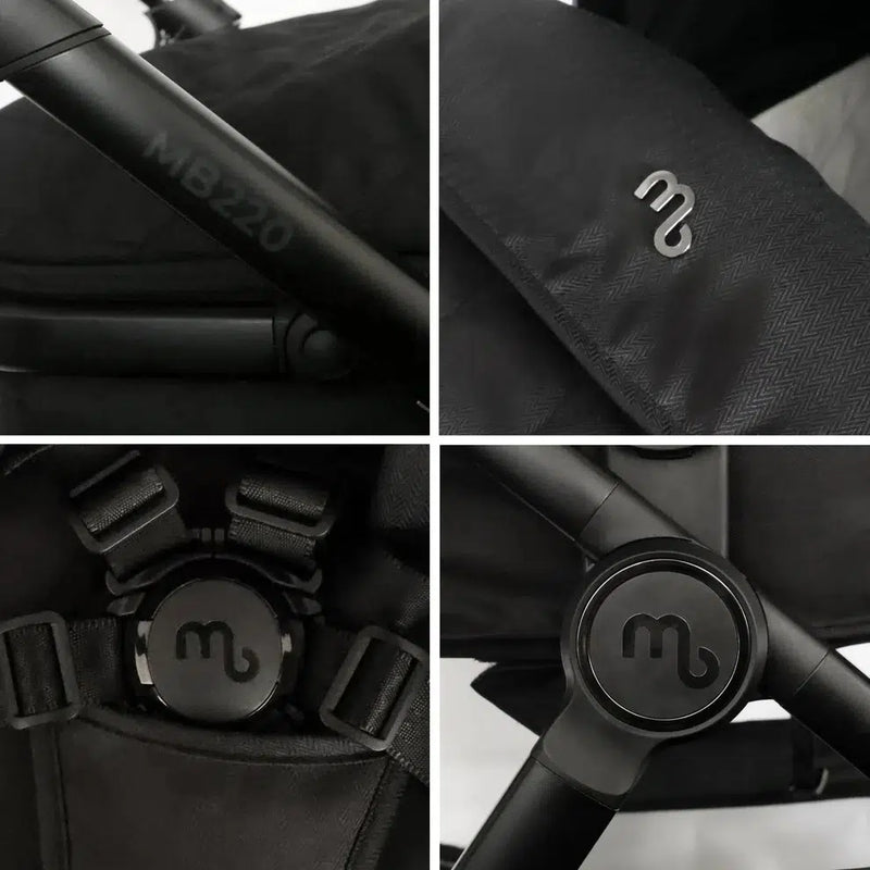 My Babiie MB220 2in1 Pramette - Black