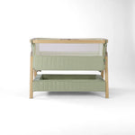 Tutti Bambini Cozee Sense Bedside Crib - Drifted Oak/Eucalyptus