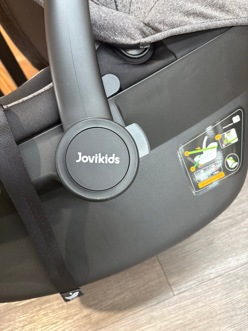 EX DISPLAY JoviKids Aria R129 Infant Carrier Car Seat - Grey