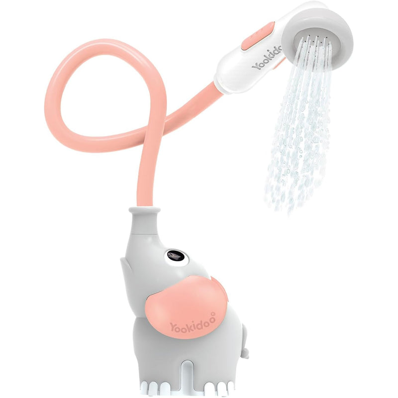 Yookidoo Baby Shower Bath Toy Elephant - Pink