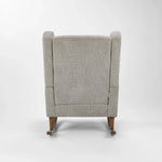 Tutti Bambini Harper Rocking Chair & Footstool - Cloud Grey