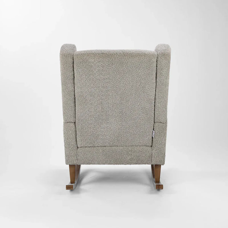Tutti Bambini Harper Rocking Chair & Footstool - Cloud Grey