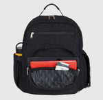 Inca Quilted Baby Changing Backpack - Quilted Black