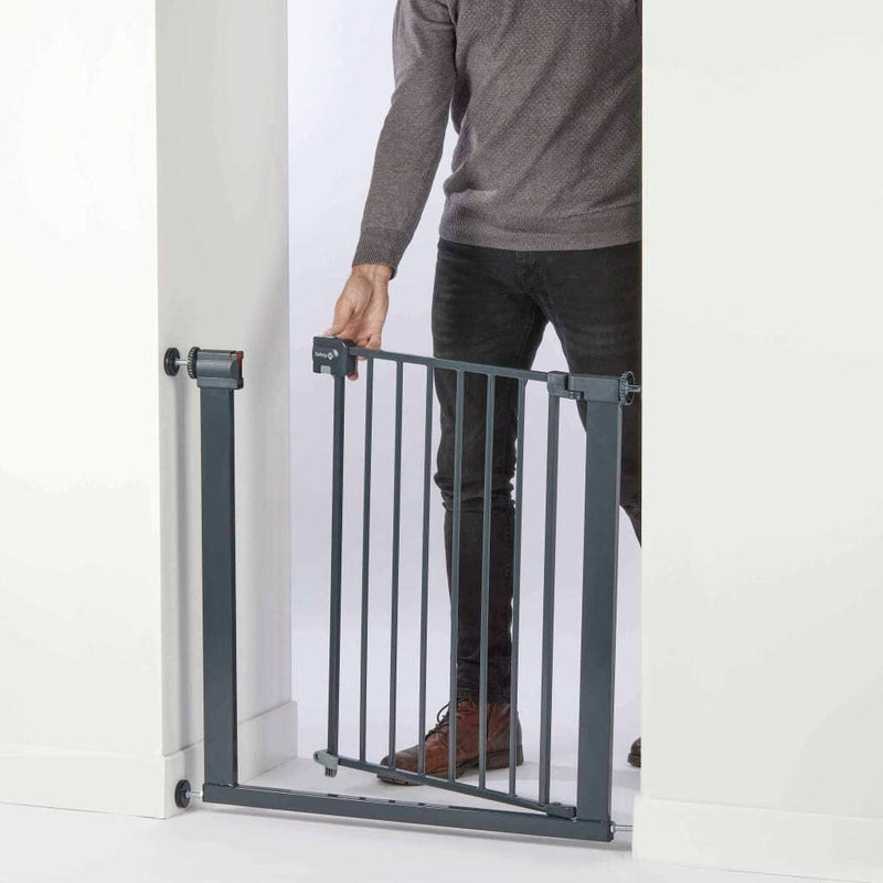 Safety 1st Easy Close Metal SecureTech Stair Gate - Black