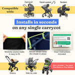 Snoozeshade Original Sun Shade - Green Trim