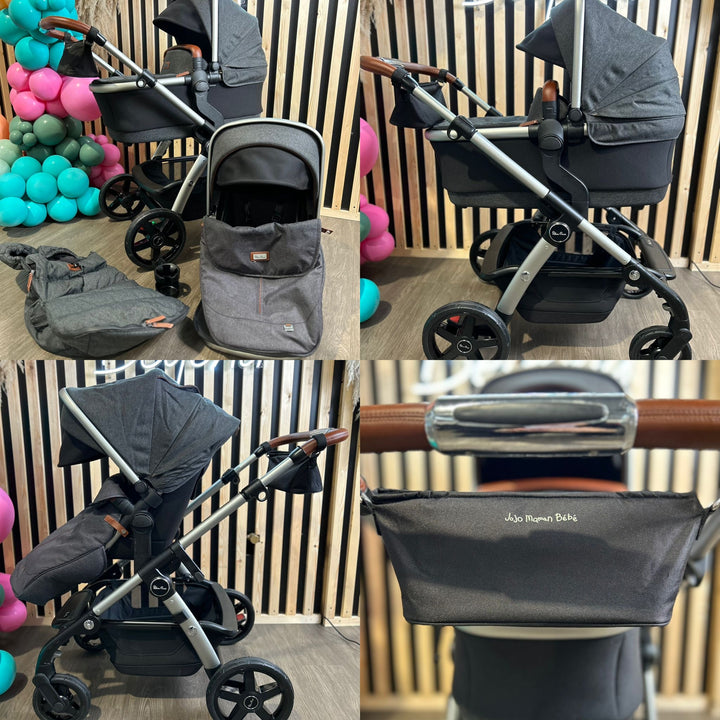 PRE LOVED Silver Cross Wave Travel System - Charcoal