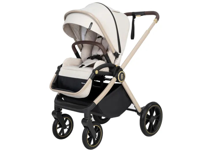 Babymore Kai Travel System Pecan with Base - Sandstone