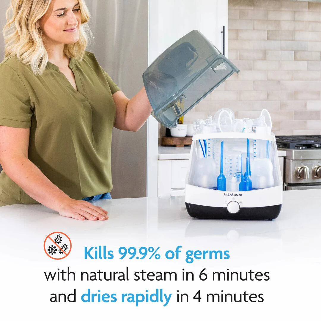 Baby Brezza SuperFast Steriliser-Dryer - White