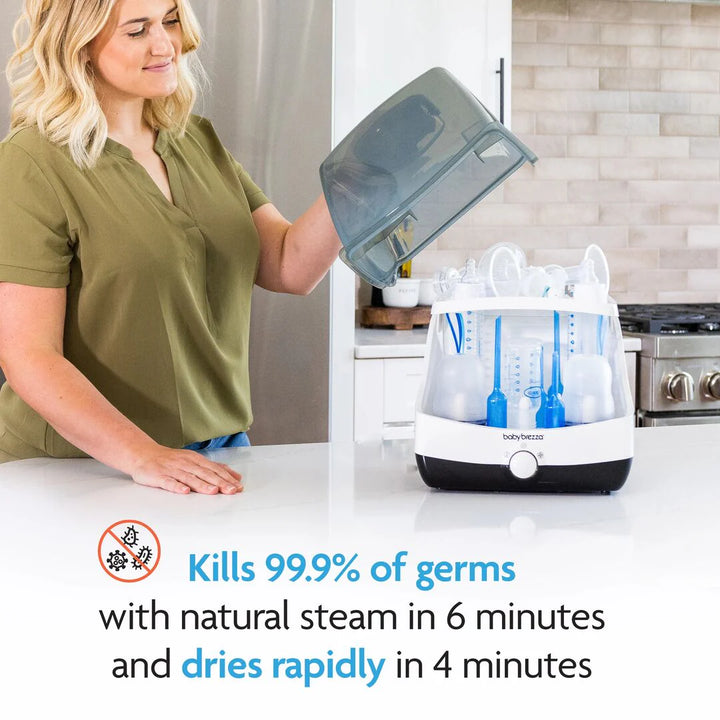 Baby Brezza SuperFast Steriliser-Dryer - White